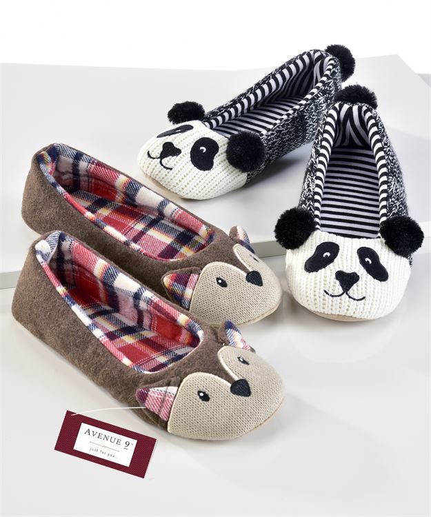 womens animal slippers