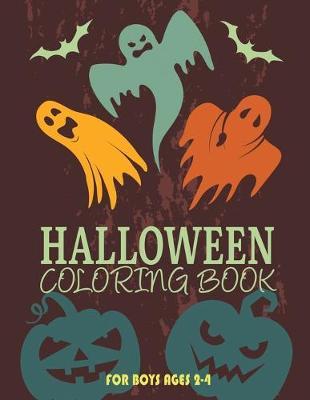 Halloween Coloring Books for Boys Ages 2-4 by Trisha Gilreath image