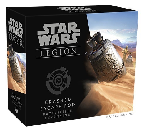 Star Wars Legion: Crashed Escape Pod Battlefield Expansion image