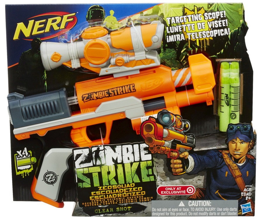 Buy Nerf Zombie Strike Clear Shot Blaster at Mighty Ape NZ