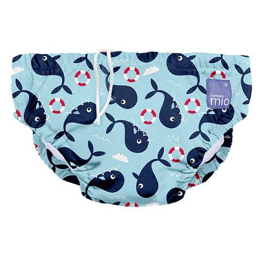 Bambino Mio: Swim Nappy - Whale Wharf (Medium/6-12m) image