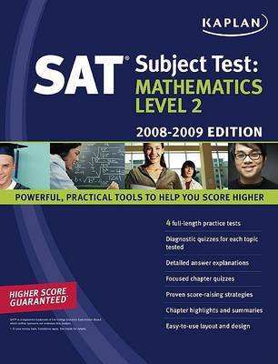 Mathematics: 2008-2009: Level 2 on Paperback by Kaplan