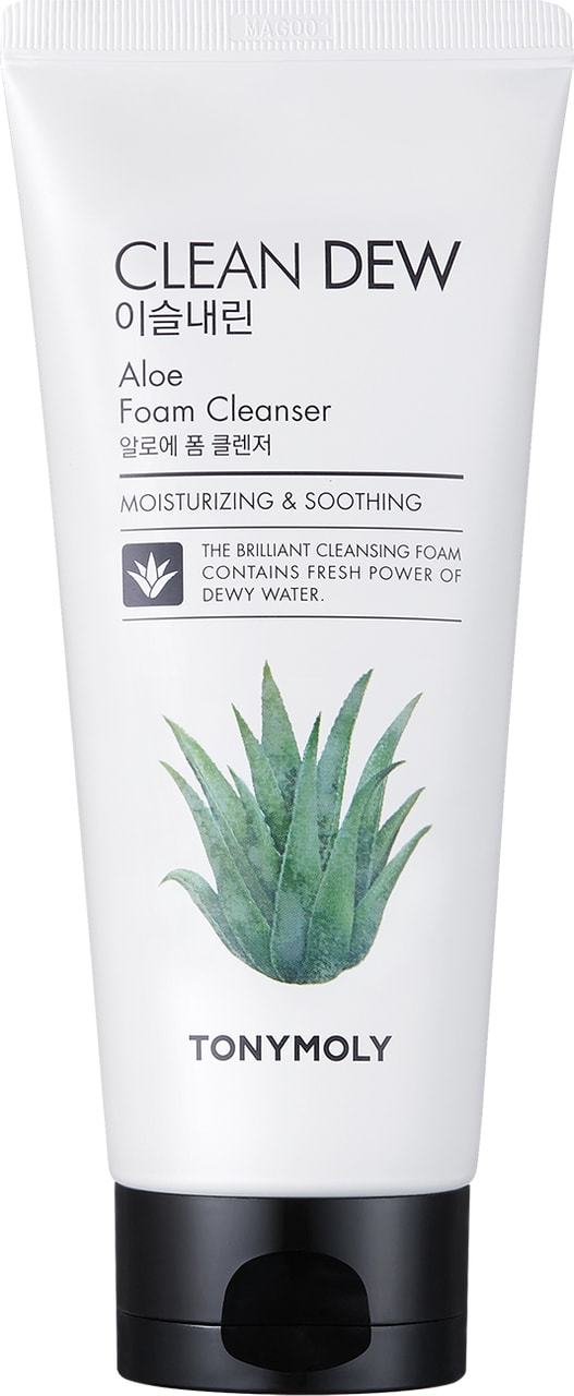 Tony Moly: Clean Dew Foam Cleanser - Aloe