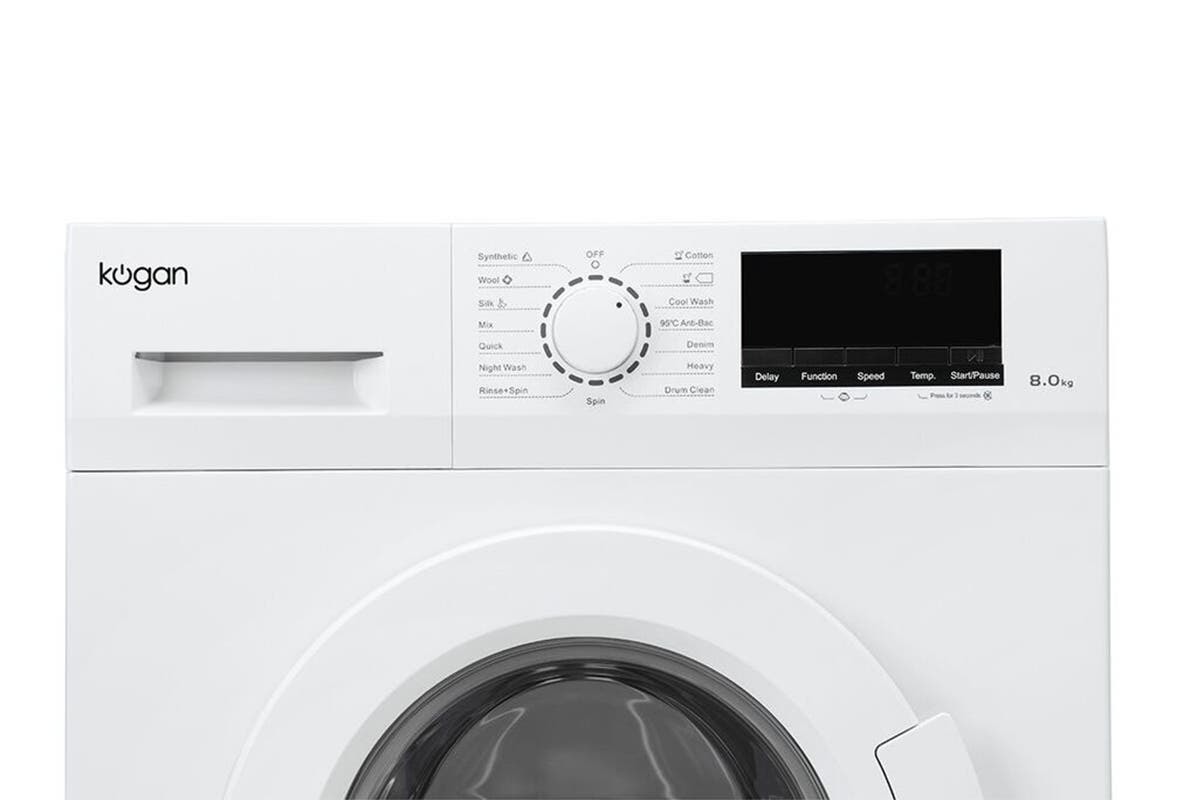 Buy Kogan 8kg Series 7 Front Load Washing Machine at Mighty Ape NZ
