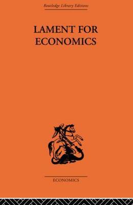 Lament for Economics by Barbara Wooton image