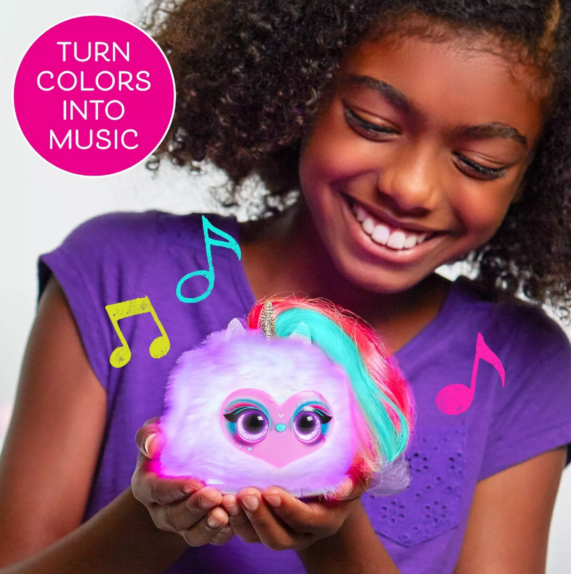 Pomsies: Lumies Interactive Plush - Dazzle GoGo image