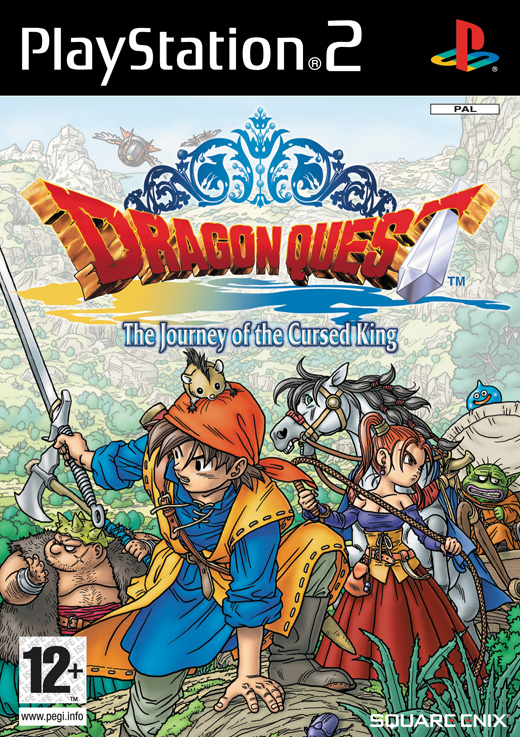 Dragon Quest: The Journey of the Cursed King (Platinum) for PS2 image