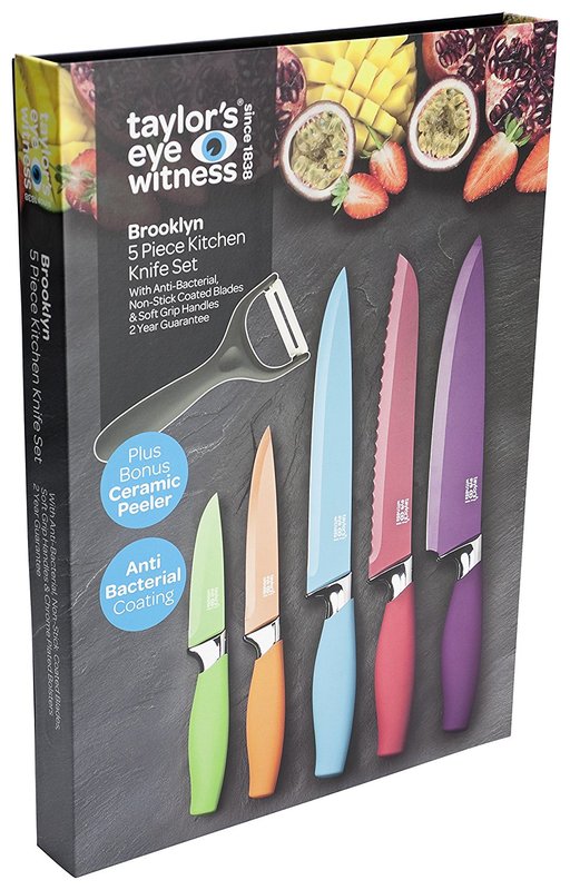 Taylor's Eye Witness 5pc Knife Set & Peeler at Mighty Ape Australia