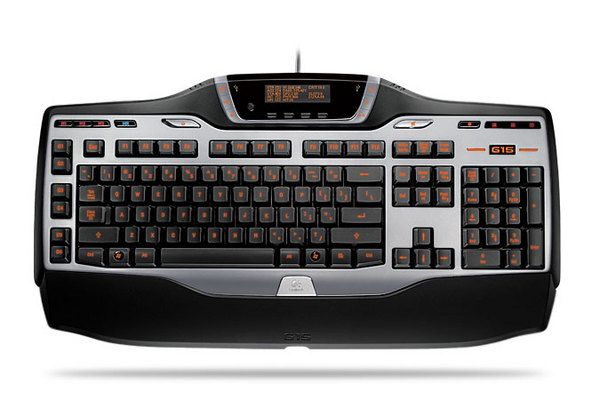 Logitech G15 Keyboard, Illuminated Keys, 6 Programmable Keys, LCD for image