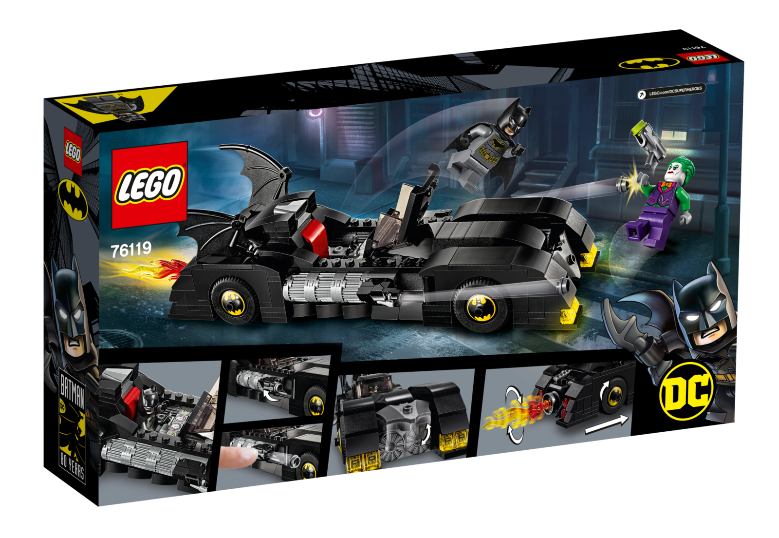 LEGO Super Heroes: Batmobile - Pursuit of The Joker (76119) image