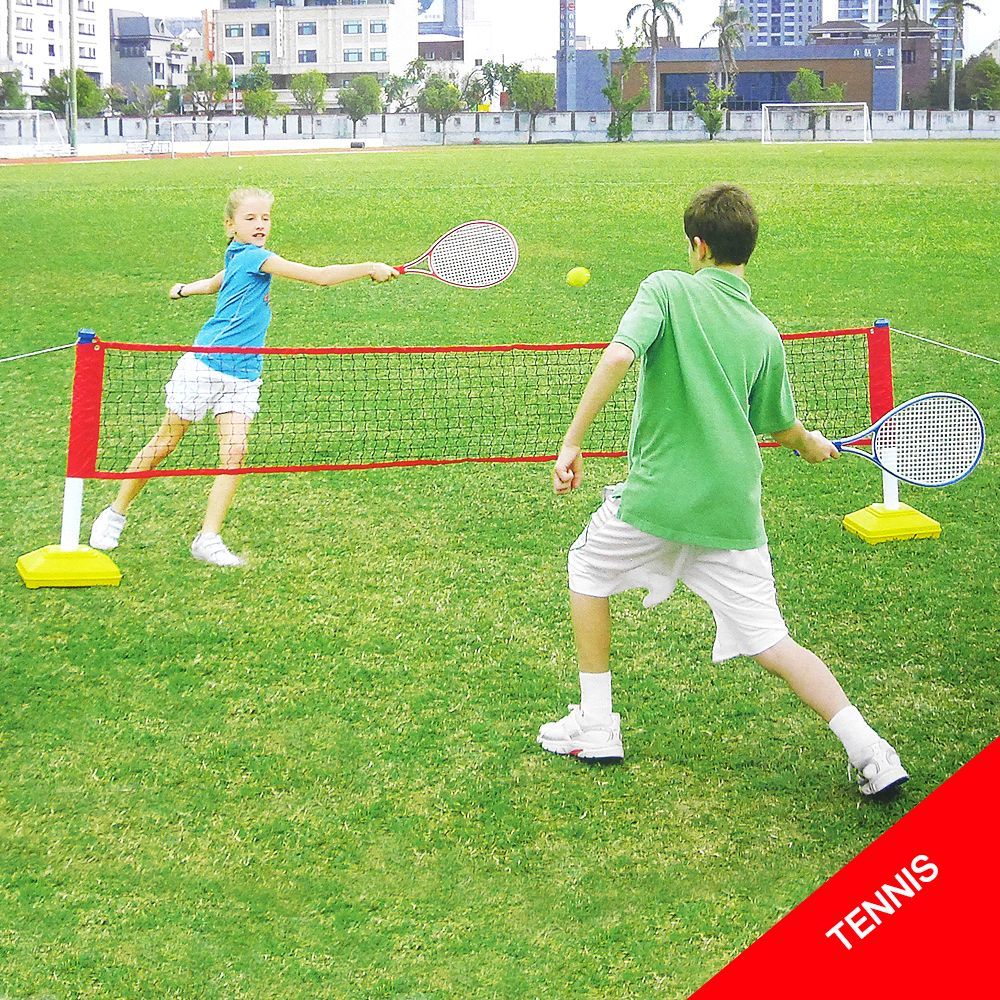 Buy 2 in 1 Badminton & Tennis Set at Mighty Ape NZ