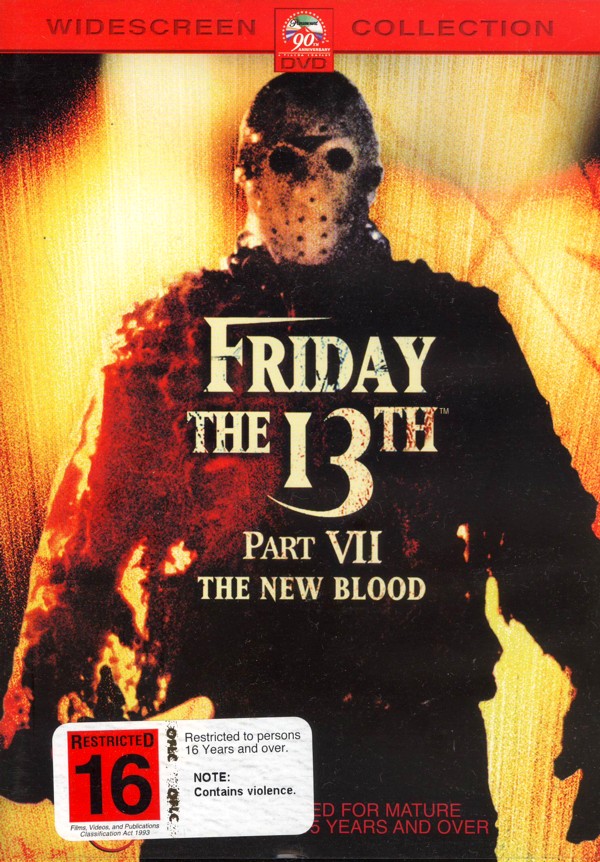 Friday The 13th Part 7 - The New Blood (New Packaging) on DVD image