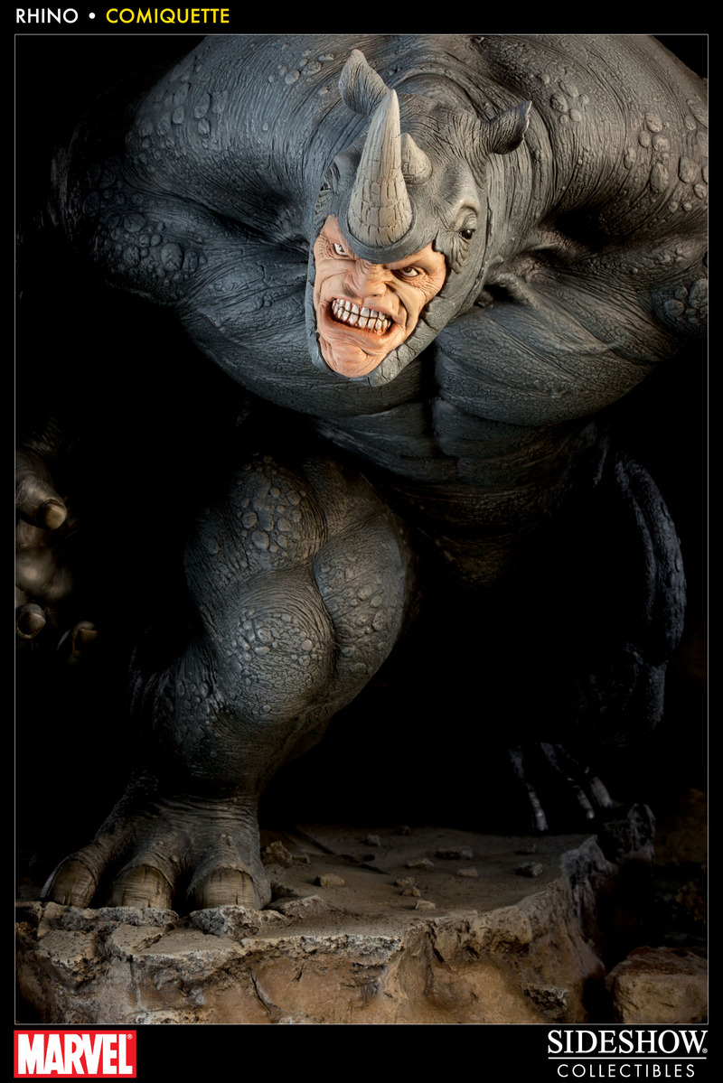 Marvel Rhino Comiquette Statue Images at Mighty Ape NZ
