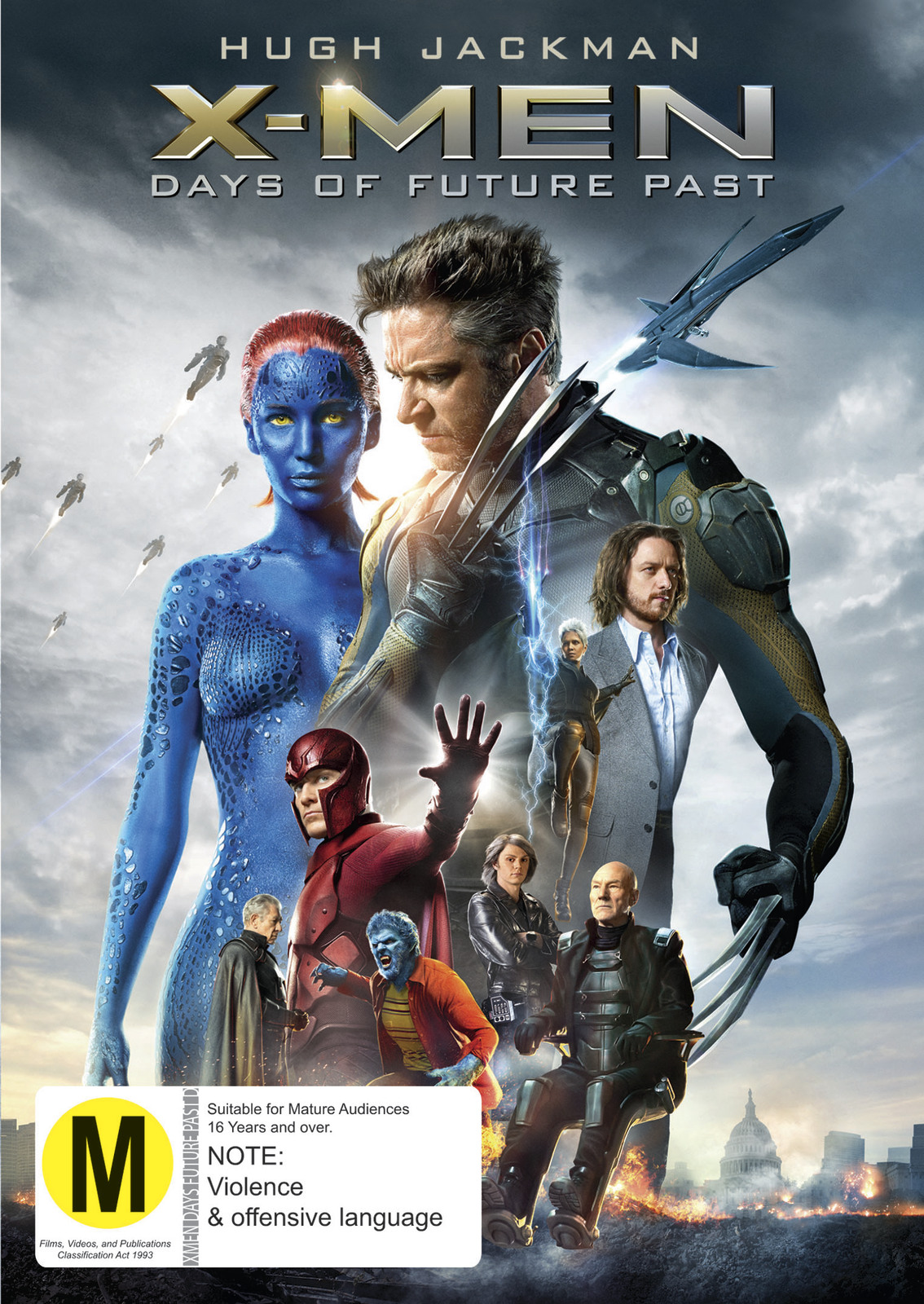X-Men: Days of Future Past on DVD image