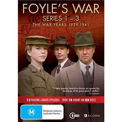 Foyle's War: The War Years 1939-1941 (Series 1 - 3) on DVD image