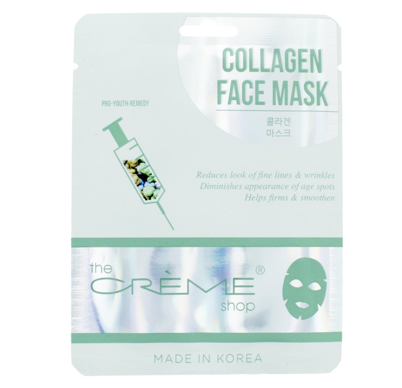 The Crème Shop Collagen Essence Infused Facial Mask