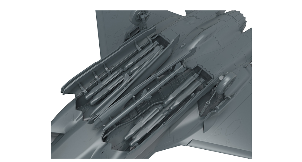Meng: 1/48 F-35A Lightning II Fighter Aircraft Model Kit image