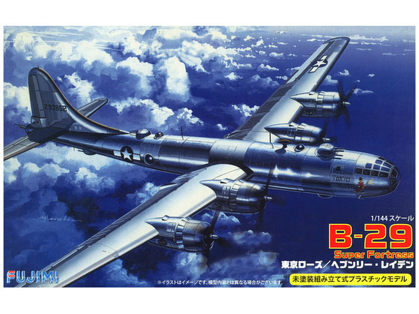 Fujimi: 1/144 B-29 Superfortress Tokyo Rose/Heavenly Laden - Model Kit image