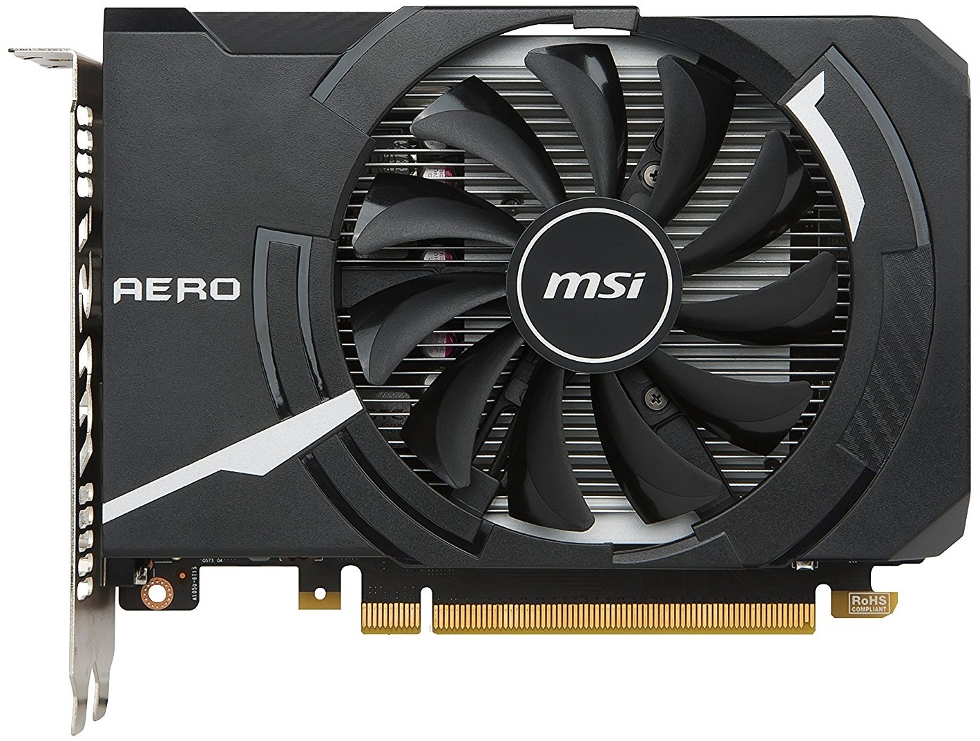 MSI GeForce GTX 1050 Aero 2GB OC V1 Graphics Card image