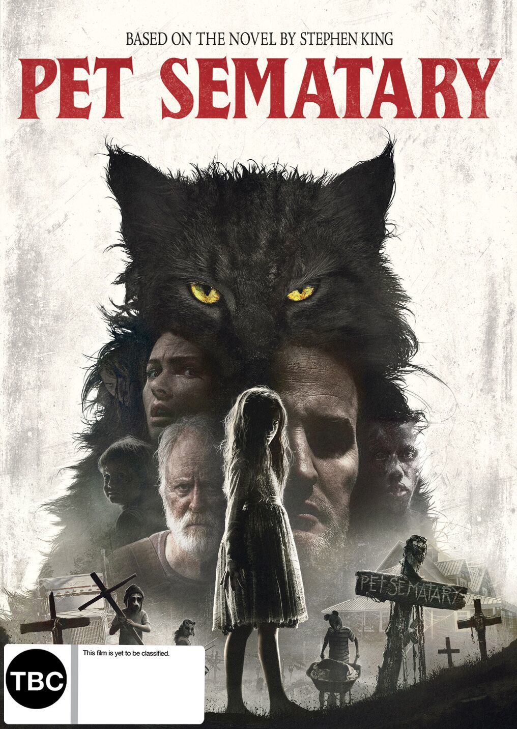 Pet Semetary (2019) on DVD image