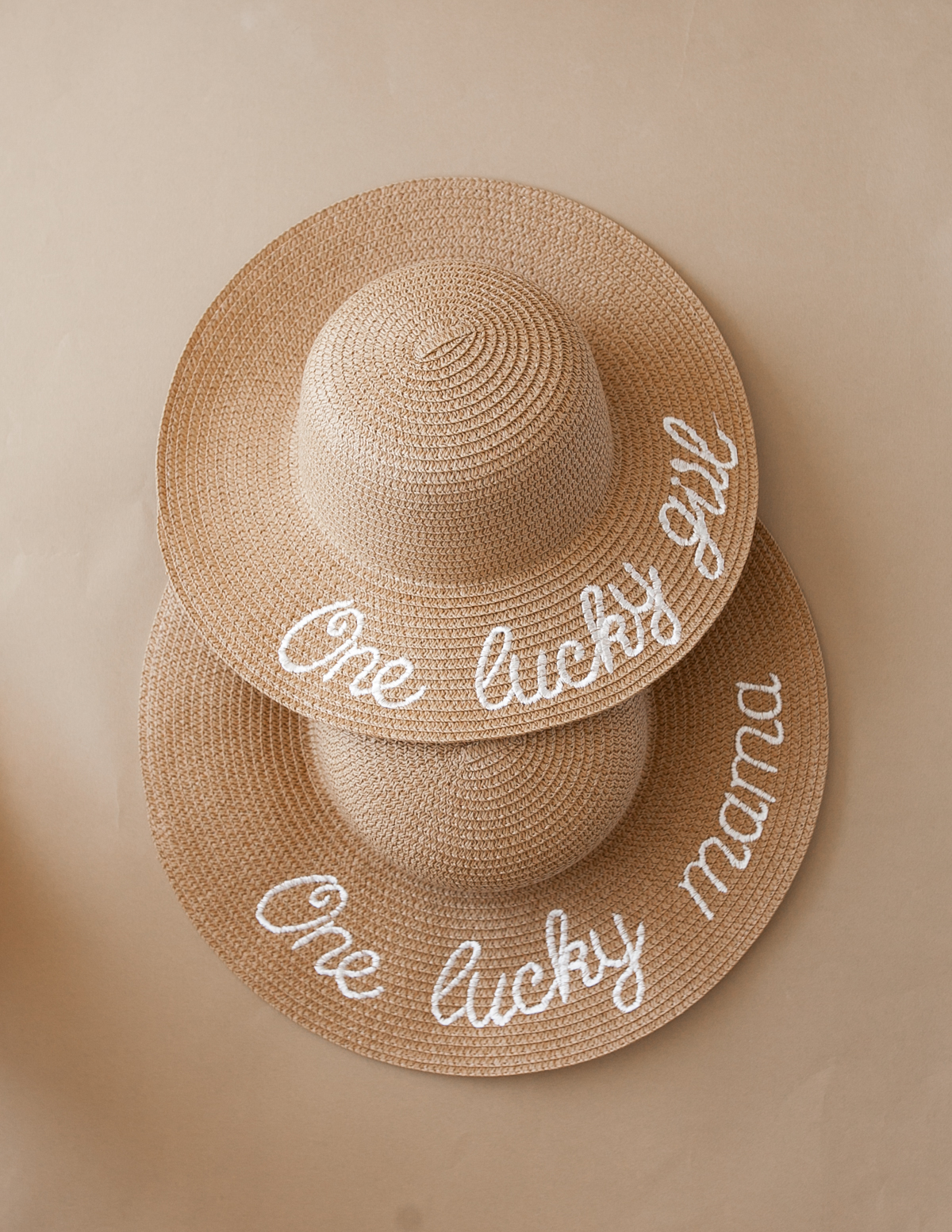 girls wide brim sun hat