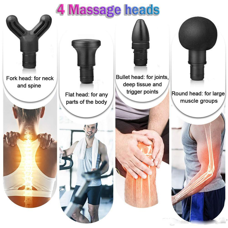 Ape Basics Massage Gun - Blue image