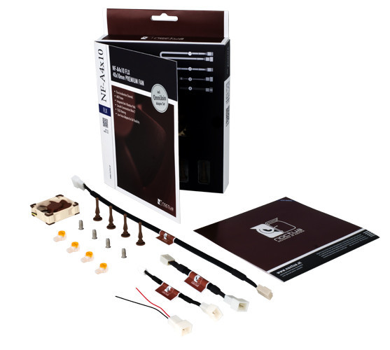 40mm Noctua NF-A4X10 4500/3700pm FLX 3-Pin Fan image