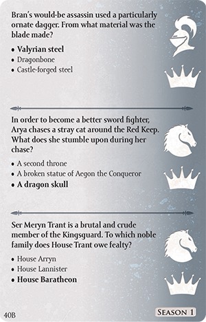 Game of Thrones: The Trivia Game