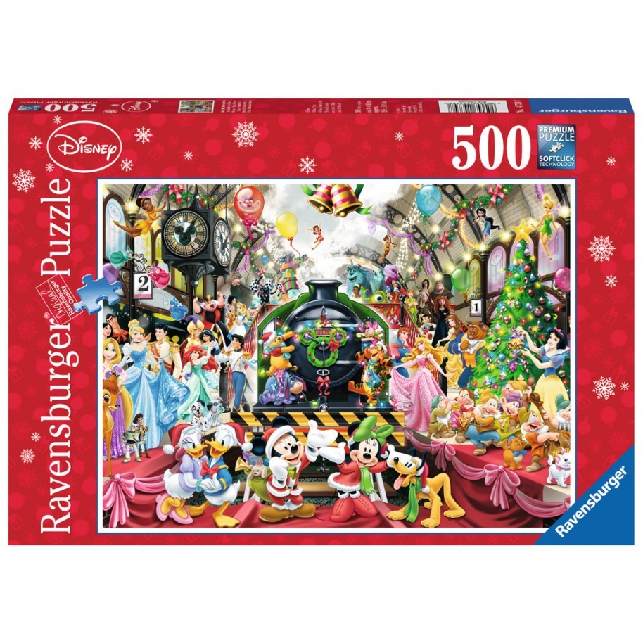 Ravensburger: Disney Christmas Train - 500pc Puzzle image
