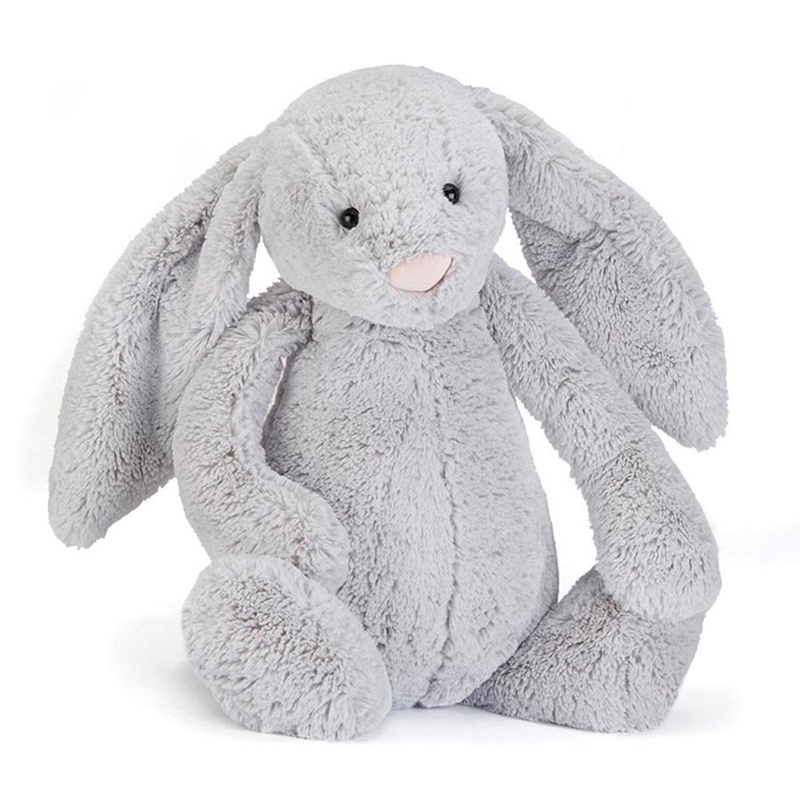 Jellycat Bashful Bunny - Silver ~ Really Big image