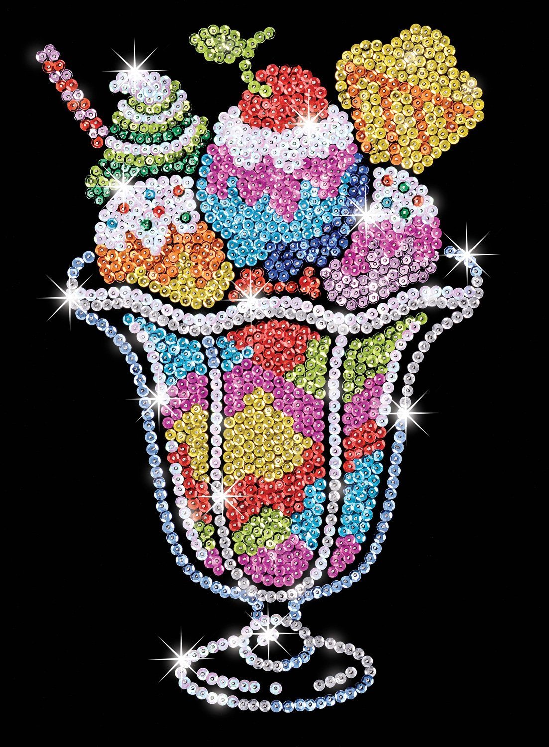 Sequin Art - Ice Cream