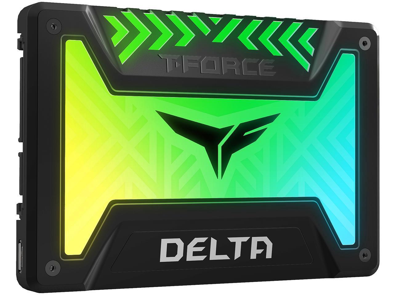 250GB Team T-Force Delta RGB 3D NAND 2.5" SSD image