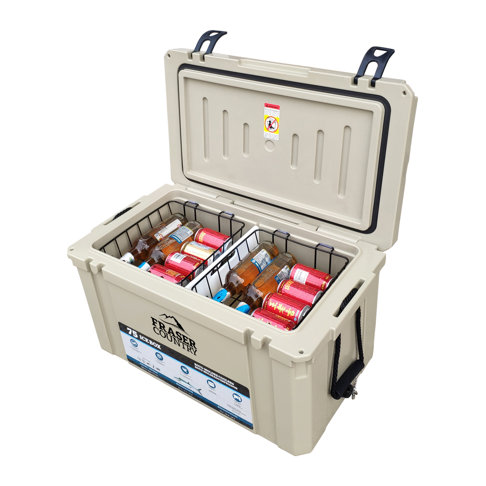 Buy Fraser Country Heavy Duty Ice Box Chilly Bin 75L at Mighty Ape NZ