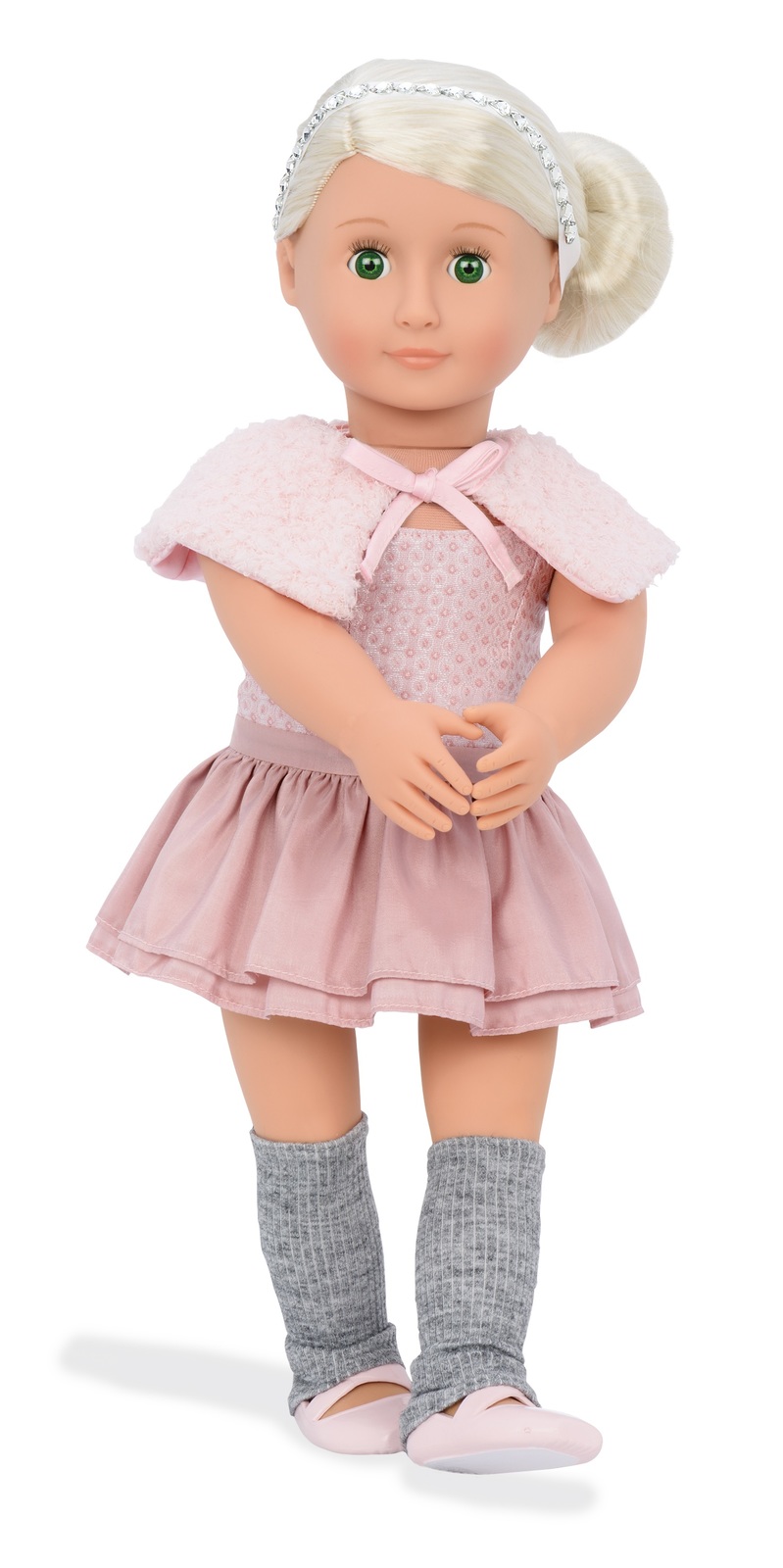 OUR GENERATION 18 INCH LAKE DOLL WITH 5 ACCESSORIES