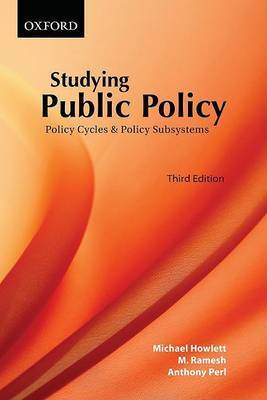 Studying Public Policy by Michael Howlett image