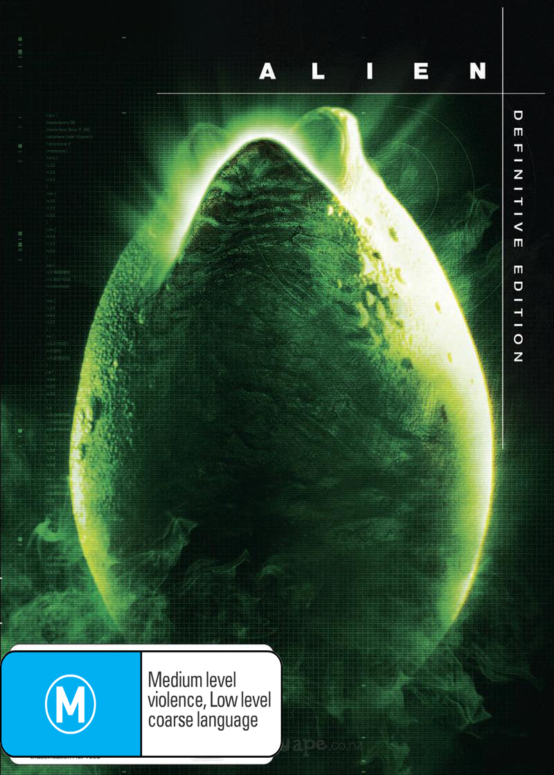 Alien - Definitive Edition on DVD image
