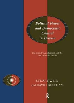 Political Power and Democratic Control in Britain by David Beetham image