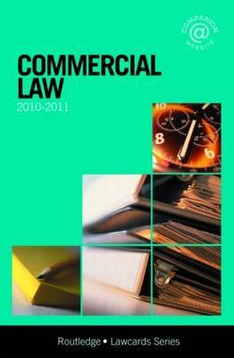 Commercial Lawcards: 2010-2011 on Paperback