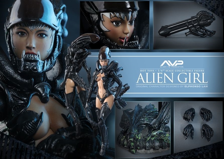 Alien Girl - 12" Articulated Figure image