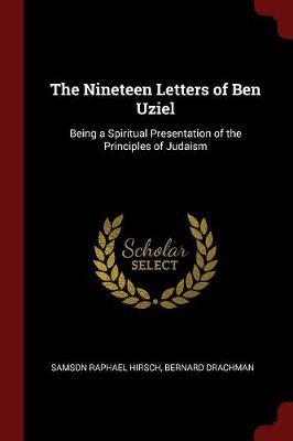 The Nineteen Letters of Ben Uziel by Samson Raphael Hirsch image