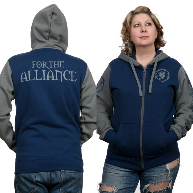 World of Warcraft Alliance Pride Zip-Up Hoodie (M)