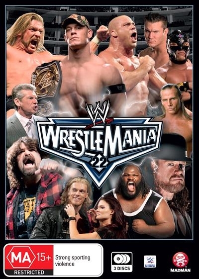 WWE: Wrestlemania 22 on DVD image