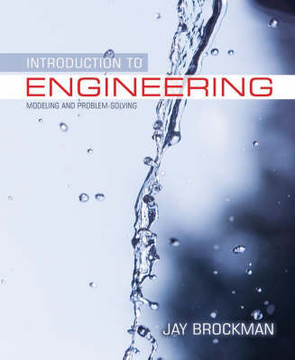 Introduction to Engineering, Modeling and Problem Solving by Jay B. Brockman image