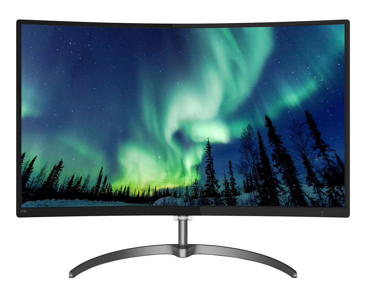 27" Philips Curved LCD Monitor with Ultra Wide-Colour image