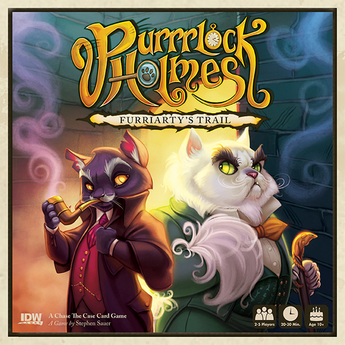 Purrrlock Holmes: Furriarty's Trail - Card Game image