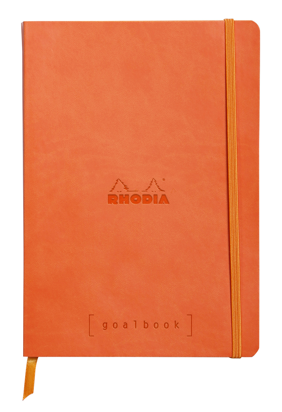Rhodiarama A5 Goalbook Dot Grid - Tangerine image