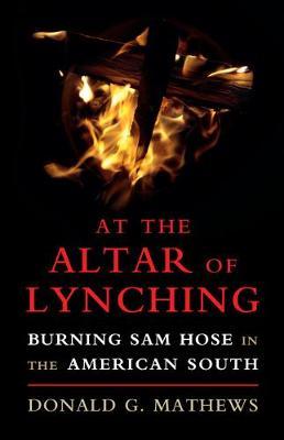 At the Altar of Lynching by Donald G Mathews image