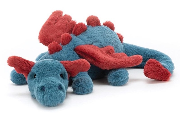 jellycat dragon plush