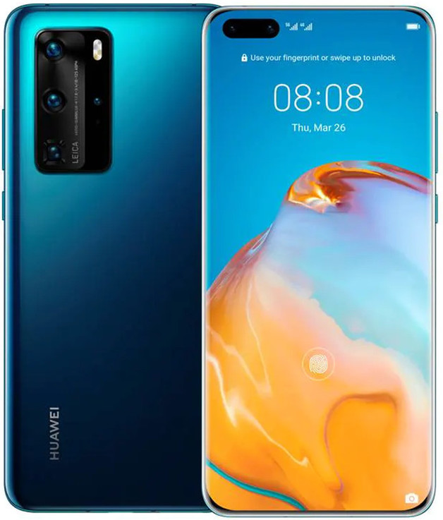 Huawei P40 Pro Dual SIM 5G (256GB/8GB RAM) - Deep Sea Blue