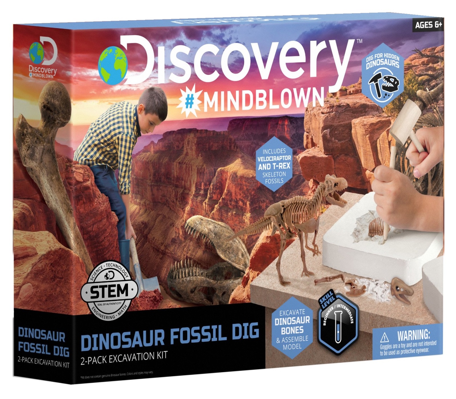 Buy Dinosaur Fossil Dig Excavation Kit at Mighty Ape NZ